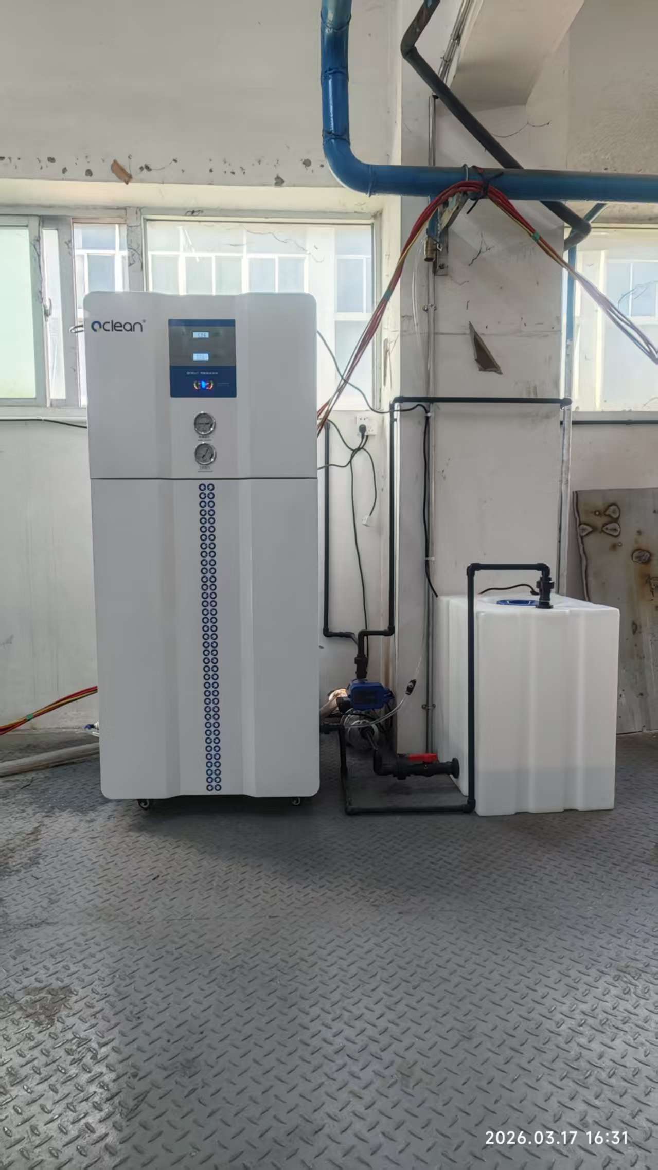 200L去离子水机案例 200L去离子水机案例
